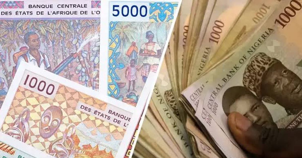 west-african-cfa-franc-xof-to-naira-black-market-exchange-rate-today