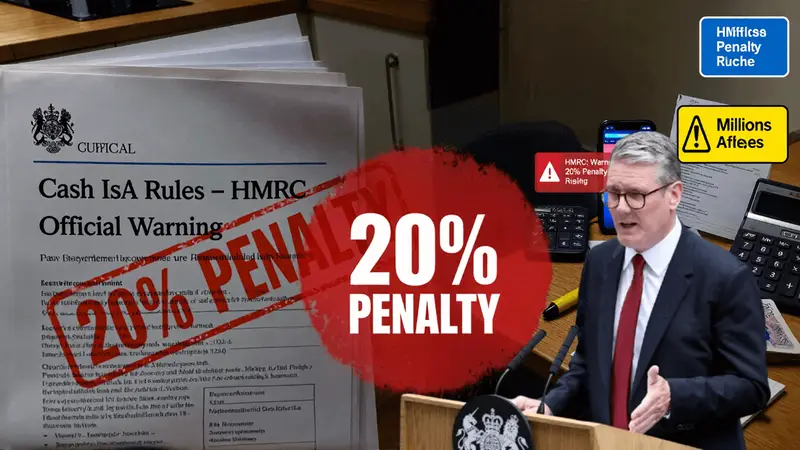 HMRC Warns Millions of Brits About Cash ISA Loophole That Can Trigger 20% Penalty